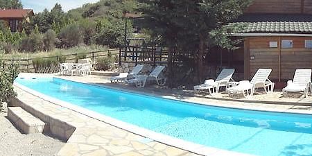 Zeus Village: Finnish Chalet Resort with Pools & Gym Molos  Exterior photo