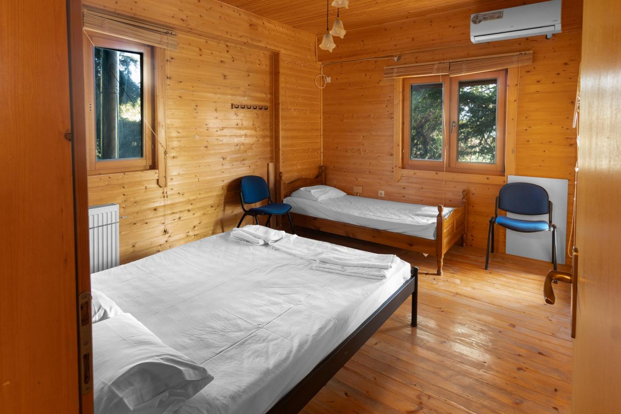 Zeus Village: Finnish Chalet Resort with Pools & Gym Molos  Exterior photo