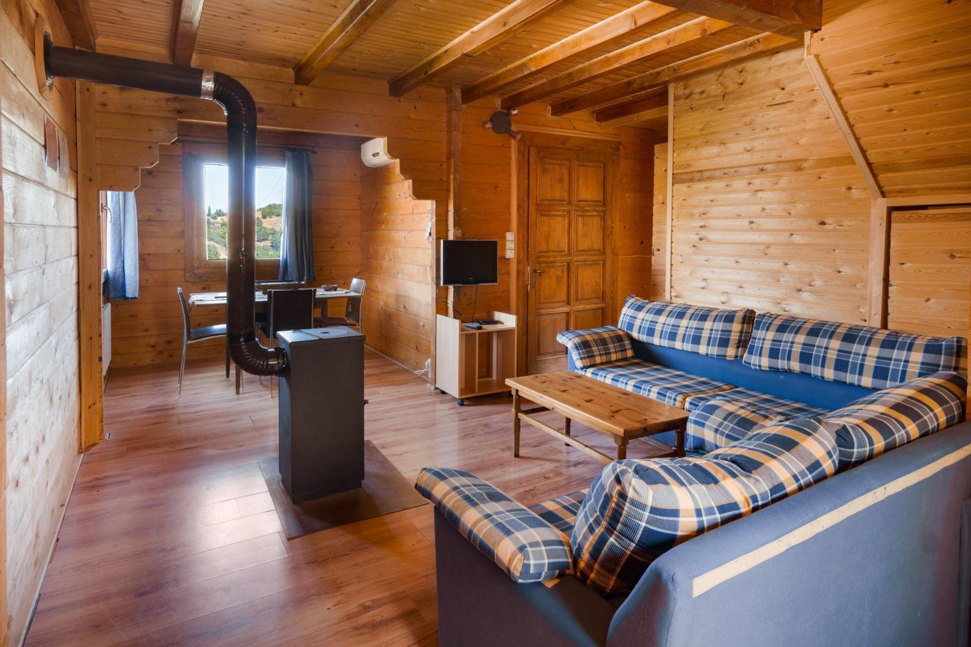 Zeus Village: Finnish Chalet Resort with Pools & Gym Molos  Exterior photo