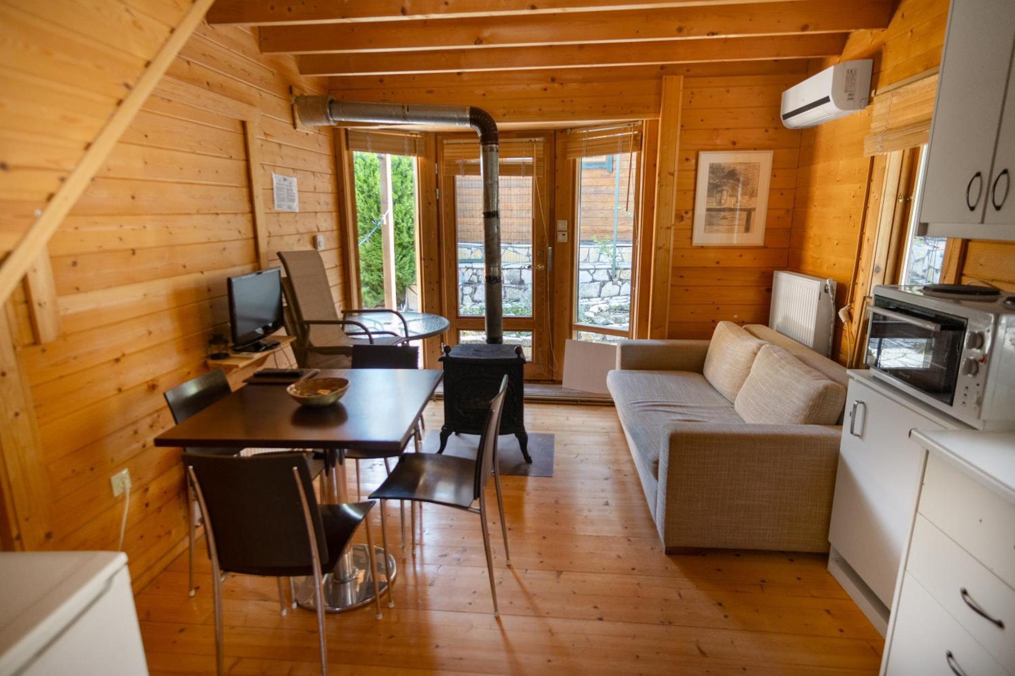 Zeus Village: Finnish Chalet Resort with Pools & Gym Molos  Exterior photo