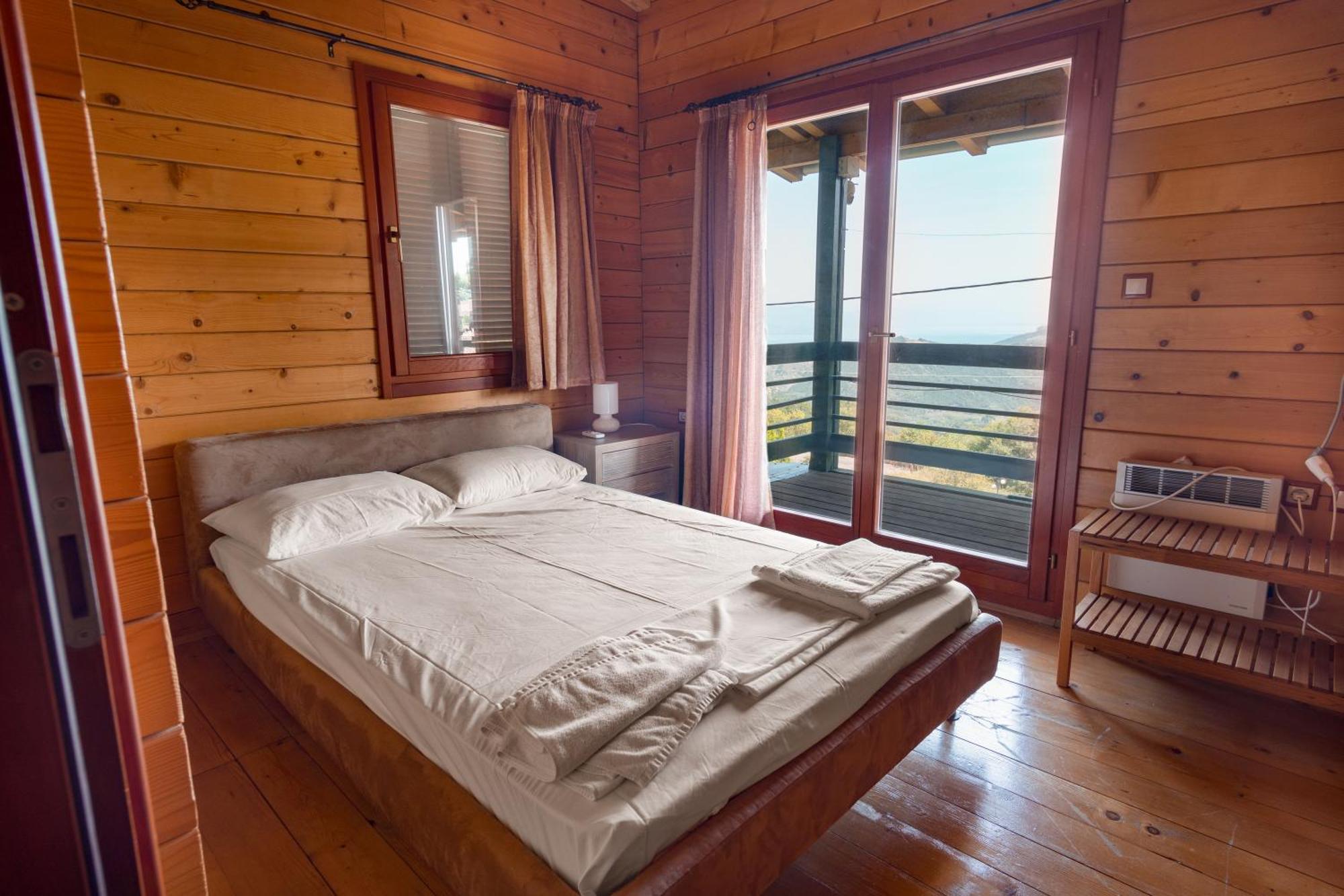 Zeus Village: Finnish Chalet Resort with Pools & Gym Molos  Exterior photo